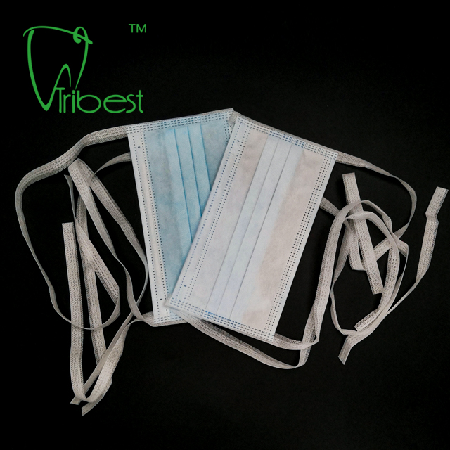 Non-woven Face Mask,3ply,tie-on