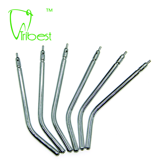 10pcs Stainless Steel Dental Nozzle Tips For 3-Way Air Water Syringe Polisher Sp 