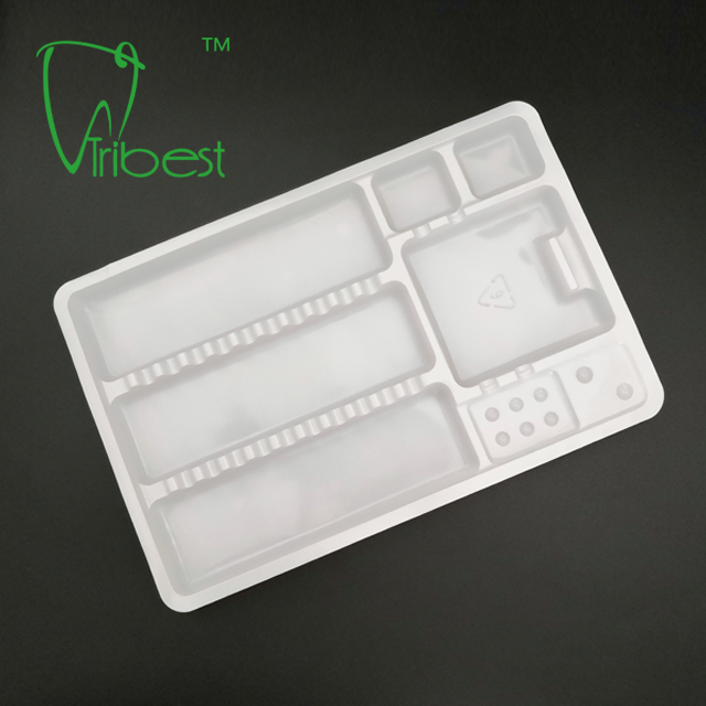 Disposable Plastic Tray,Large,inside smooth surface